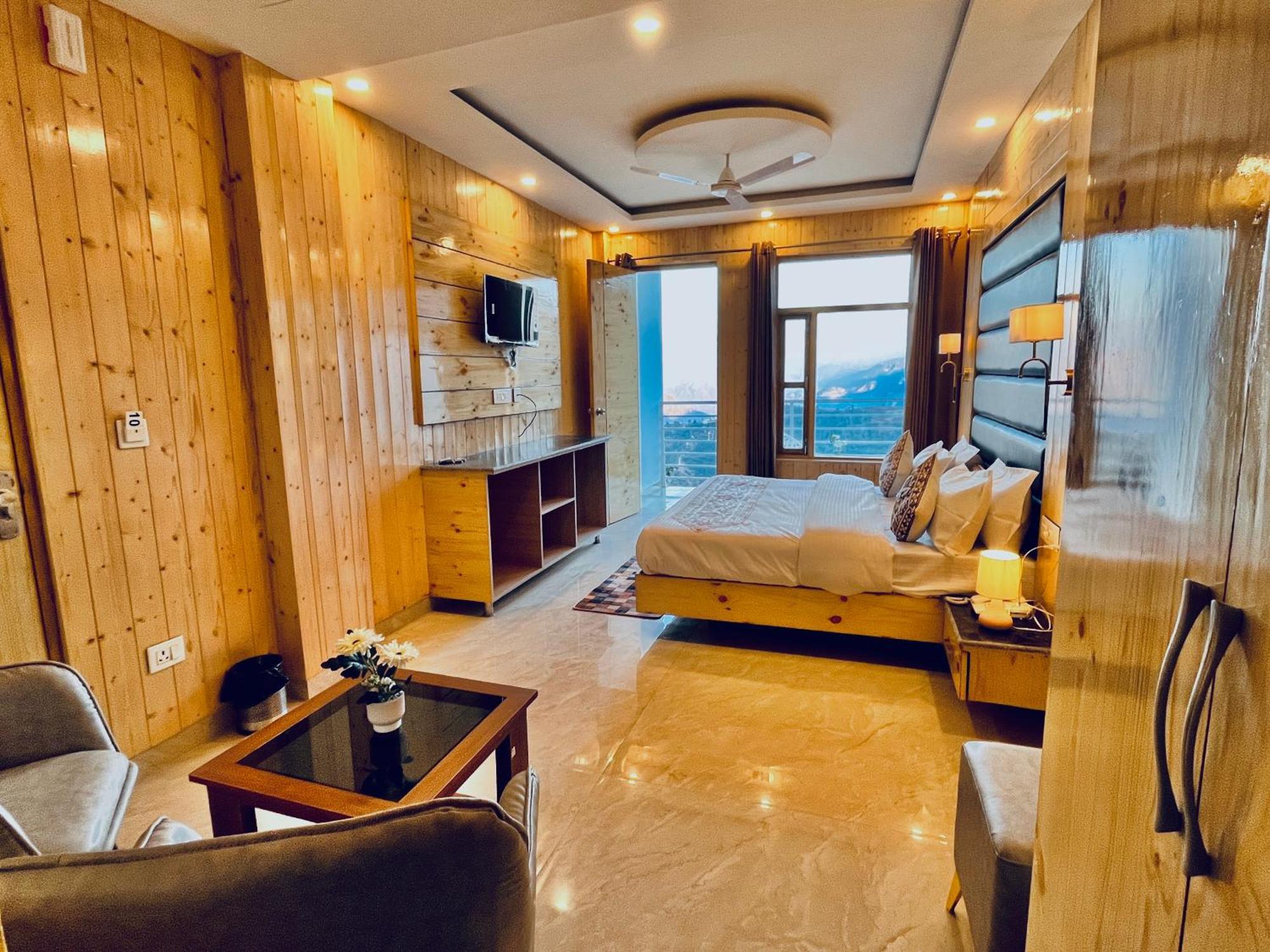 Hotel Hill View, Mussoorie - Near Jw Marriott Mussoorie, M 77377-32479 Bagian luar foto